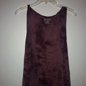 american eagle tie dye tank